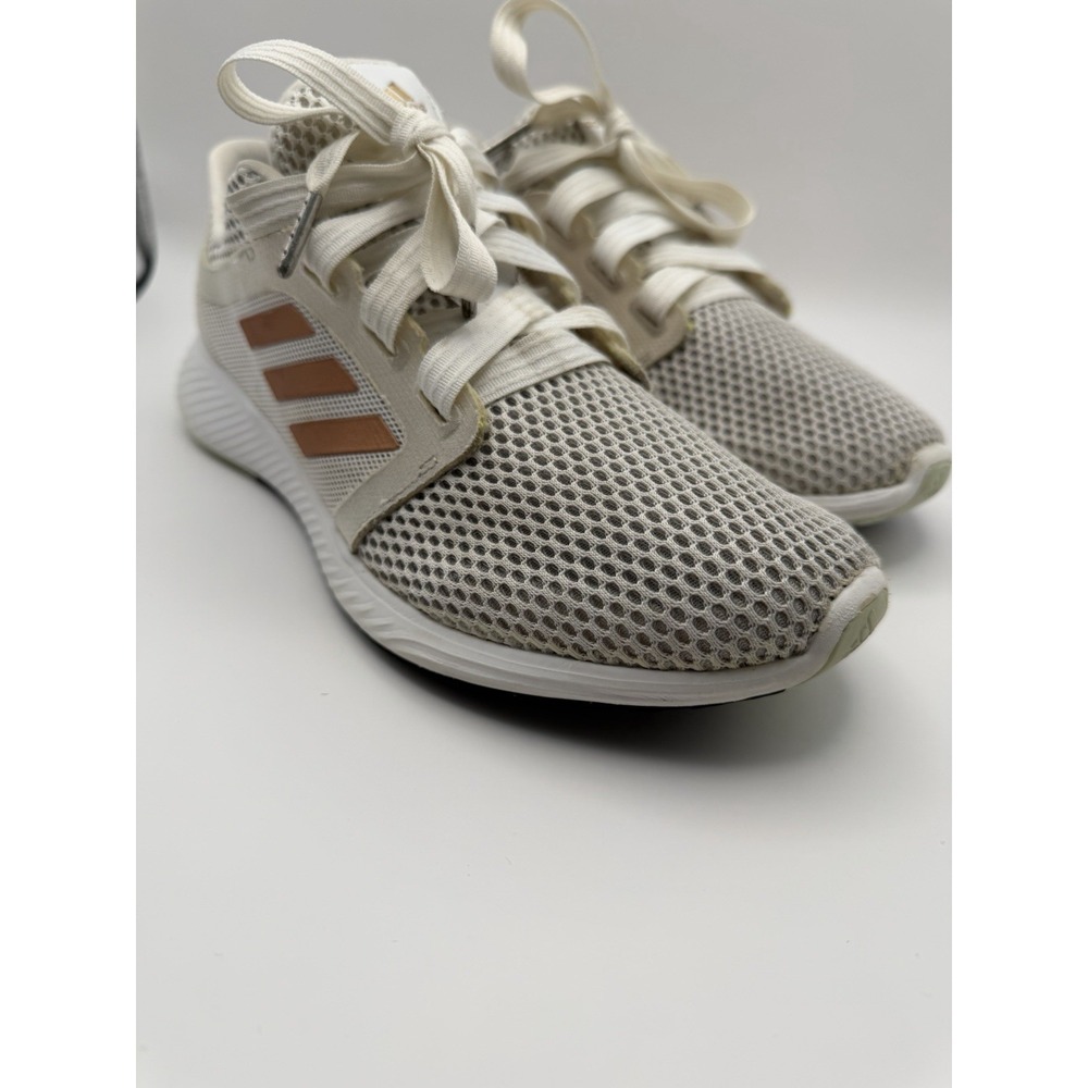 Adidas Edge Lux 3 EG1286 Women's Running Shoes White Rose Gold Sneakers Size 9